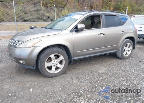 2004 Nissan Murano Sl from USA, damaged, VIN JN8AZ08T44W226171